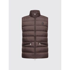 Moncler Suit Vest Men Brown